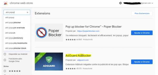 Extension AdBlocker