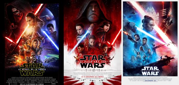 Derniere trilogie Star Wars 7-8-9